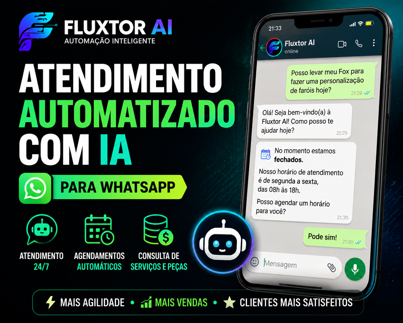 IA de Atendimento Automatizado